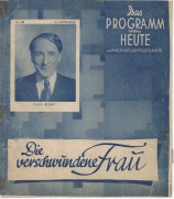 1201: Die verschwundene Frau ( E. W. Emo ) Paul Kemp, Lucie Englisch, Hans Moser, Trude Marlen, Theo Lingen, Oscar Sima,