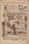 Film im Bild 17 :  Broadway Melodie ( Kolosseum Kino )  Anita Page  Bessie Love