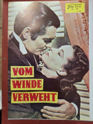 33: Vom Winde verweht ( Margaret Mitchell )  ( Original Druckvorlage des Covers )Vivien Leigh,  Clark Gable, Olivia de Havilland, Leslie Howard,