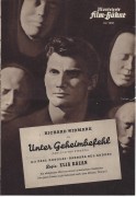 1043: Unter Geheimbefehl ( Elia Kazan ) Richard Widmark, Barbara Bel Geddes, Paul Douglas, Walter Jack Palance, 