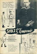 581: Stolz der 3. Kompanie (Fred Sauer) Heinz Rühmann,  Christl Mardayn, Adolf Wohlbrück, Viktor de Kowa, Trude Berliner, Fritz Kampers, Rudolf Platte, Walter Steinbeck, Eugen Burg, Ferdinand von Alten, Paul Henckels
