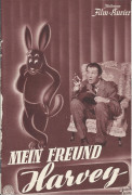 1100: Mein Freund Harvey ( Henry Koster ) ( braun ) James Stewart, Josephine Hull, Peggy Dow, Charles Drake,