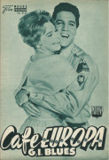 2157: Cafe Europa, (G. I. Blues) ( grün ) Elvis Presley, James Douglas, Robert Ivers, Juliet Prowse, Leticia Roman, Rigrid Maier