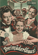 1114: Das Dreimäderlhaus (Ernst Marischka) ( bunt ) Karlheinz Böhm,  Johanna Matz, Gustav Knuth, Magda Schneider, Johanna Matz, Helga Neuner, Gerda Siegl, Richard Romanowsky, Rudolf Schock,  Helmuth Lohner, Erich Kunz, Albert Rueprecht