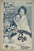 Film im Bild 32 : Die unvollkommene Ehe Buster Keaton
