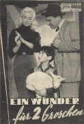 1757: Ein Wunder für 2 Groschen (Carol Reed) Diana Dors,  Celia Johnson, David Kossoff, Brenda de Banzie, Joe Robinson, Jonathan Ashmore, Sydney Tafler, Primo Carnera, Lou Jacobi, Vera Day, Sidney James, Harold Berens, Dalphne Anderson