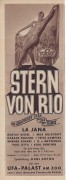 Stern von Rio ( Karl Anton )  La Jana, Gustav Diessl, Max Gülstorff, Harald Paulsen, Fritz Kampers, Hubert von Meyerinck, Paul Otto,