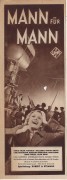 Mann für Mann ( Robert A. Stemmle ) Gisela Uhlen, Viktoria von Ballasko, Gustav Knuth, Carl Kuhlmann, Herrmann Speelmans, Josef Sieber, Lina Carstens,  ( LV )