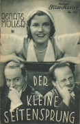 IFK: Nr: 274 :  Der kleine Seitensprung  ( Reinhold Schünzel ) Renate Müller, Hermann Thimig, Hans Brausewetter, Otto Wallburg, Hilde Hildebrand, Oskar Sabo, Paul Westwermeier,