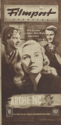 164: Arche Nora ( Werner Klingler )   Edith Schneider,  Harry Meyen,  Peter Schütte, Claus Hofer, Willy Maertens,
