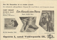 Ein Hauch von Nerz (That Touch of Mink) (Delbert Mann) ( Werbeflyer )  Cary Grant, Doris Day, Gig Young, Audrey Meadows, Alan Hewitt, John Astin, Willard Sage, Laurie Mitchell