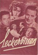 1235: Leckerbissen ( Werner Malbran ) Willi Forst,  Zarah Leander,  Paul Hörbiger, Bruni Löbel, Georg Alexander, Maria Cebotari, Willi Fritsch, La Jana, Curd Jürgens, Paula Wessely,