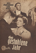 L: Das gestohlene Jahr ( Stefan Zweig ) Oskar Werner,  Ewald Balser, Elisabeth Höberth, Fita Benkhoff, 