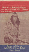Original Postkarten Säckchen von Bazoka für Winnetou Karl May Karten