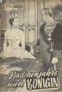 3106: Mädchenjahre einer Königin ( Ernst Marischka )  Romy Schneider, Adrian Hoven, Magda Schneider, Christl Mardayn, Carl Ludwig Diehl, Paul Hörbiger, Rudolf Vogel, Fred Liewehr, Peter Weck, Rudolf Lenz, Alfred Neugebauer, Otto Treißler, Stefan Skodler, 