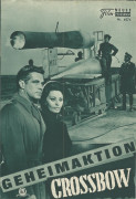 4074: Geheimaktion Crossbow (Michael Anderson) Sophia Loren,  George Peppard, Trevor Howard, John Mills, Richard Johnson, Tom Courtenay, Jeremy Kemp, Richard Todd, Lilli Palmer, Barbara Rütting