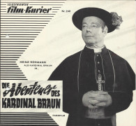 240: Die Abenteuer des Kardinal Braun ( Lucio Fulci )  Heinz Rühmann, Jean Claude Brialy, Uta Levka, Wolfgang Kieling, Herbert Fux,