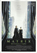 596: MATRIX - Resurrections ( Lana Wachowski ) Keanu Reeves, Carie-Anne Moss, Yahya Abdul-Mateen II, Jonathan Groff, Jessica Henwick, Neil Patrick Harris, Jada Pinkett Smith, Priyanka Chopra Jonas, Christina Ricci, Lambert Wilson, Andrew Caldwell, Toby On
