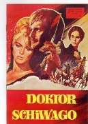 63: Doktor Schiwago ( Boris Pasternak ) ( rote Ausgabe )  Geraldine Chaplin,  Julie Christie, Omar Sharif, Tom Courtenay, Ralph Richardson, Alec Guinness, Rod Steiger, Klaus Kinski, Siobhan McKenna, Rita Tushingham,
