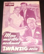 1014: Man müßte noch 20 sein (Hans Quest) Karlheinz Böhm, Johanna Matz, Ewald Balser, Susi Nicoletti, Romuald Pekny, Erik Frey, Margarete Fries, Gerlinde Locker, Peter Weck, Richard Romanowsky, Rudolf Forster, Senta Wengraf, Erich Nikowitz, Alma Seidler,