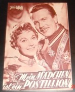 1032: Mein Mädchen ist ein Postillion (Rudolf Schündler) Rudolf Lenz, Christine Görner, Gunther Philipp, Ellen Kessler, Alice Kessler, Walter Gross, Willy Reichert, Benno Kusche, Edith Schultze-Westrum, Willy Schulters, Eddi Arent, Ruth Wilbert, Arwed Fle