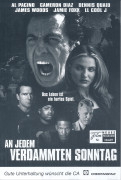 10607: An jedem verdammten Sonntag ( Oliver Stone ) Al Pacino, Cameron Diaz, Dennis Quaid, James Woods, Jamie Foxx, Ll Cool J, Charlton Heston, Ann-Margret