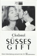 10718: Süsses Gift ( Claude Chabrol ) Isabelle Huppert, Jacques Dutronc, Anna Mouglalis, Rodolphe Pauly, Michel Robin, Brigitte Catillon, Mathieu Simonet, Isolde Barth