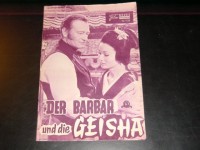 1125: Der Barbar und die Geisha (John Huston) John Wayne,  Eiko Ando, Sam Jaffe, So Yamamura, Norman Thomson, James Robbins, Morita, Kodaya Ichikawa, Hiroshi Yamato, Tokujiro Iketaniuchi, Fuji Kasai, Takeshi Kumagai
