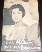1174: Das Mädchen mit den Katzenaugen (Eugen York) (SW) Joachim Fuchsberger, Vera Tschechowa, Wolfgang Preiss, Mady Rahl, Bum Krüger, Haus Clarin, Stanislav Ledinek, Nina Hauser, Willy Krüger, Emmerich Schrenk, Gert Fröhe