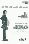 11948: JUNO ( Jason Reitman ) Ellen Page, Michael Cera, Jennifer Garner, Jason Bateman, Allison Janney, J. K. Simmons, Olivia Thirlby, Eileen Pedde, Rainn Wilson, Daniel Clark, Darla Vandenbossche, Aman Johal, Valerie Tian
