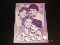 1367: So angelt man keinen Mann (Hans Deppe) Karin Dor,  Karin Baal, Grethe Weiser, Sabine Eggerth, Erik Schumann, Peter Vogel, Bruno Fritz, Erica Beer, Walter Giller, Fritz Rémond, Walter Ambrock, Michael Verhoeven, Ruth Nombach, Willi Rose
