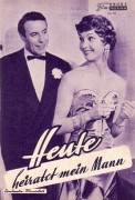 18: Heute heiratet mein Mann (Kurt Hoffmann) Liselotte Pulver, Johannes Heesters, Paul Hubschmid, Gustav Knuth, Charles Regnier, Werner Fink, Ernst Waldow, Gundula Korte, Ingrid von Bergen, Eva Maria Meinecke, Herta Saal, Richard Heintz-Fabricius, Lina Ca