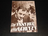 1956: Der Panther wird Gehetzt (Claude Sautet) Lino Ventura,  Jean Paul Belmondo, Sandra Milo, Simone France, Stan Krol, Claude Cerval, Jacques Dacqmine