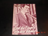 1963: Laß die Finger von der Dame (Bernard Borderie) Eddie Constantine, André Luguet, Francoise Brian, Francoise Prévost, Alfred Adam, Renaud Mary, Nicolas Vogel, Robert Berri, Fabienne Dali, Jaques Seiler, Henri Cogan