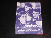 2015: Schrei, wenn du kannst ( Claude Chabrol ) Gerard Blain, Jean-Claude Brialy, Juliette Mayniel, Claude Cerval, Geneviéve Cluny, Michéle Meritz, Corado Cardiccu, Guy Decomble