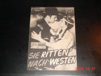 2102: Sie ritten nach Westen (Phil Karlson) Donna Reed,  Robert Francis, May Wynn, Phil Carey, Onslow Stevens, Peggy Converse, Roy Roberts, Jack Kelly,Stuart Randall, Eugene Iglesias, Frank DeKova, John War Eagle, Ralph Dumke, Julia Montoya, James Best