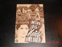 2113: Wenn die Heide blüht (Hans Deppe) Walter Richter,  Peter Carsten, Joachim Hansen, Josef Sieber, Heinz Engelmann, Veronika Bayer, Rita Paul, Rainer Brandt, Gardy Granass, Ludwig Linkmann, Rudolf Platte, Willy Fritsch, Heidi Kabel, WOlfgang Wahl, Hans