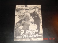 2165: 7 Wege ins Verderben (Harry Keller) Audie Murphy,  Barry Sullivan, Venetia Stevenson, John McIntire,Ken Tobey, Mary Field, Teddy Rooney