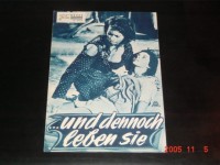 2495: ...und dennoch leben sie ( Vittorio de Sica ) Sophia Loren,  Raf Vallone, Eleonora Brown, Jean-Paul Belmondo, Renato Salvatori