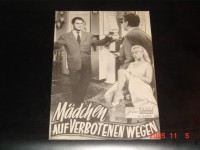 2499: Mädchen auf verbotenen Wegen ( Walter Kapps ) Frank Villard, Hélène Chancel, Maria Vincent, Nathalie Nattier, Louis Seigner, Josette Demay, Jean Payen, Madeleine Barbulée, Robert Burnier, Jib Grossac, Georges Lican
