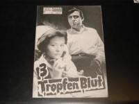 2821: 3 Tropfen Blut (Jean-Charles Dudrumet) Annie Girardot, Francois Perier, Gerard Buhr, Georges Descrieres, Henri Cremieux, Moncorbier, Hubert Deschamps