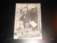 3068: Die Haut und die Knochen (Jean Paul Sassy) Gerard Blain, Juliette Mayniel, Andre Oumansky, Jean-Pierre Jaubert, Rene Dary, Etienne Bierry, Julien Verdier, Jean Besnard, Georges Lycan