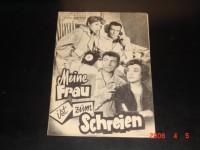 3080: Meine Frau ist zum Schreien (Andre Hunbelle) Micheline Presle, Yves Robert, Pierre Dudan, Marhte Mercadier, Sophie Daumier, Jacques Dynam, Benoite Lab