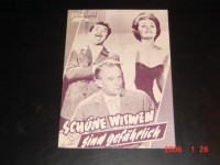 3299: Schöne Witwen sind gefährlich (Mario Zampi) Cyd Charisse,  George Sanders, Ernie Kovacs, Kay Hammond, Bruno Barnabe, Reginald Beckwith, Marton Benson, Finlay Currie, Alvine Landone, Clelia Matania, Ron Moody