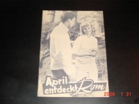 3494: April entdeckt Rom ( Paul Wendkos ) Cindy Carol,  James Darren, Jessie Royce Landis, Cesare Danova, Danielle de Metz