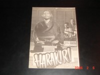 3649: Harakiri, ( Seppuku ) (Masaki Hashimoto) Tatsuya Nakadai,  Shima Iwanshita, Akira Ishihama, Kentaro Mikuni, Msao Mishima, Ichiro Nakaya, Yoshiro Aoki