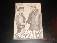 3787: Sheriff ohne Colt (Michael Curtiz) Nancy Olson,  Will Rogers jr., Anthony Caruso, Tyler MacDuff