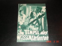 3831: Tempel des weissen Elefanten (Umberto Lenzi) Marie Versini, Sean Flynn, Alessandra Panaro, Giacomo Rossi-Stuart, Mimmom Palmara