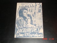 3897: Archimedes Löwe von Syrakus (Pietro Francisci) Rossano Brazzi,Gino Cervi, Tina Louise, Sylvia Koscina, Gino Cervi, Enrico-Maria Salerno, Alberto Farnese, Luciano Marin