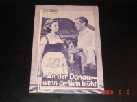 4092: An der Donau, wenn der Wein blüht (Geza von Cziffra) Hansjörg Felmy, Ingebörg Schöner, Peter Weck, Letitia Roman, Gaston Brocksieper, Fred Liewehr, Rudolf Carl, Elisabeth Markus, Richard Eybner